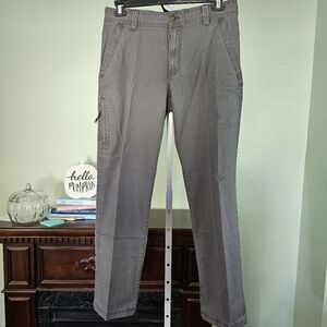 GH Bass & Co. Stretch Canvas Rugged Terrain Service Pant‎ 32x32 Gray Magnet